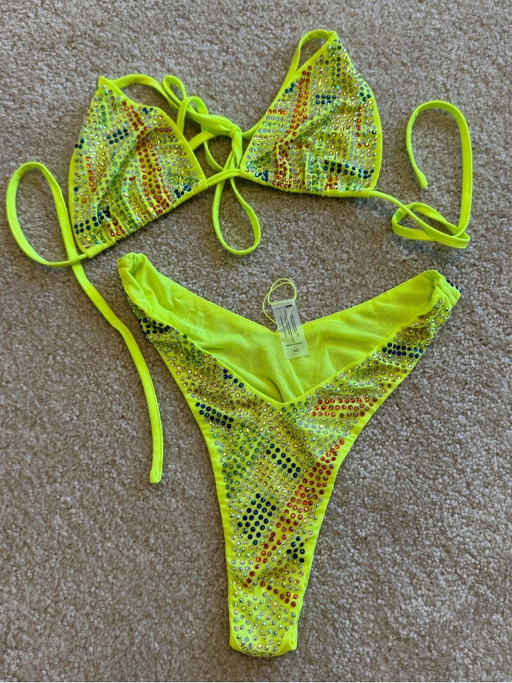 Fashion Nova beaded bikini - Picture 4 of 5